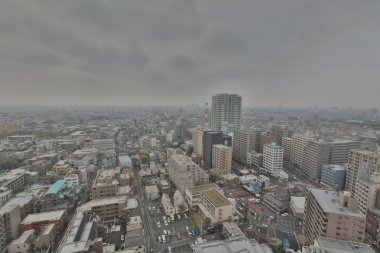 Nerima hava, Tokyo sityscape