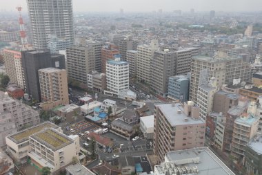 Nerima hava, Tokyo sityscape