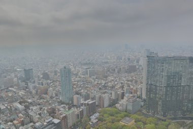 Shinjuku bölgesinde modern mimari