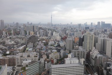  tokyo ile doğru Bunkyo ve Taito bölgesi