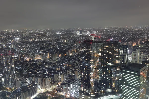 Punktu widzenia dobry w dzielnicy shinjuku. — Zdjęcie stockowe