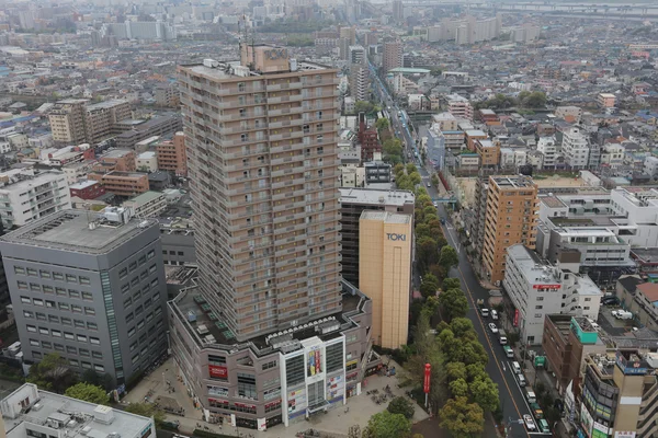 Tokyo, Giappone - Veduta aerea Distretto di Funabashi — Foto Stock