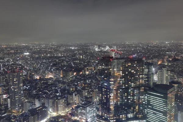 Goed zicht punt in shinjuku district. Rechtenvrije Stockafbeeldingen