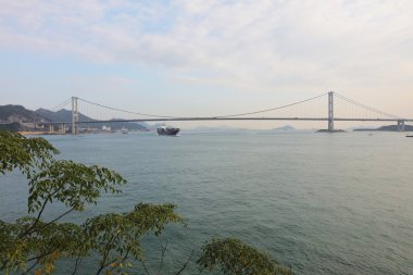 Hong Kong 'da Tsing Ma Köprüsü