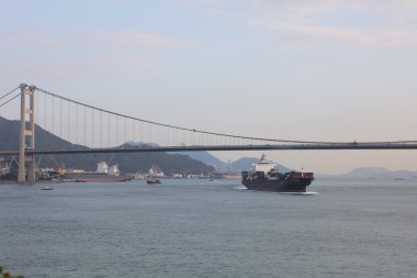 Ting Kau ve Tsing Ma asma köprü 