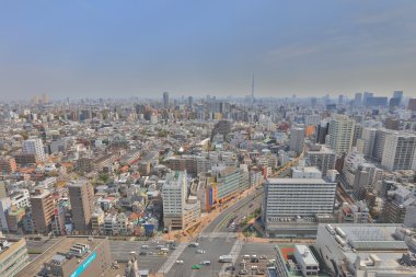 şehir manzarası ile Bunkyo ve Taito wards