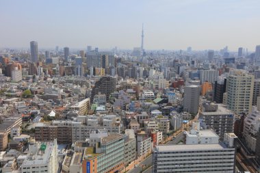 şehir manzarası ile Bunkyo ve Taito wards