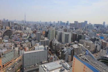 şehir manzarası ile Bunkyo ve Taito wards