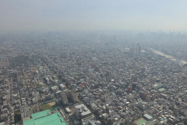 Tokyo uitzicht op de stad van Tokyo Sky Tree in 2016 — Stockfoto