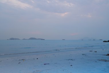 günbatımı akciğer Kwu Tan kıyı şeridi