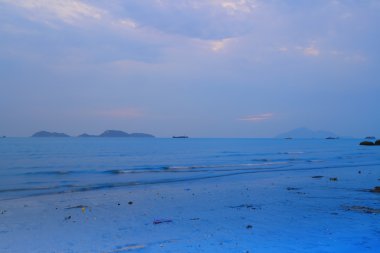 günbatımı akciğer Kwu Tan kıyı şeridi