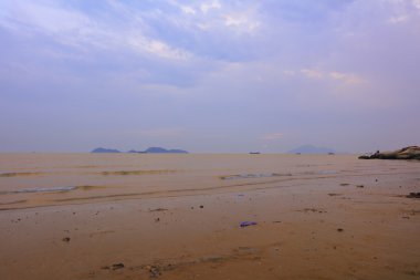 günbatımı akciğer Kwu Tan kıyı şeridi