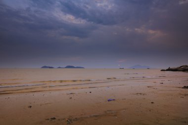 günbatımı akciğer Kwu Tan kıyı şeridi