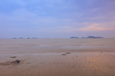 günbatımı akciğer Kwu Tan kıyı şeridi
