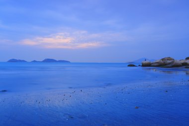 günbatımı akciğer Kwu Tan kıyı şeridi