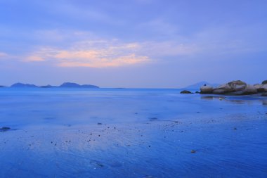 günbatımı akciğer Kwu Tan kıyı şeridi