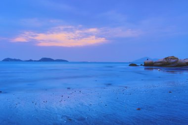 günbatımı akciğer Kwu Tan kıyı şeridi