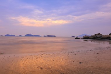 günbatımı akciğer Kwu Tan kıyı şeridi