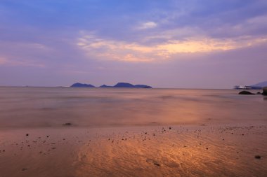günbatımı akciğer Kwu Tan kıyı şeridi