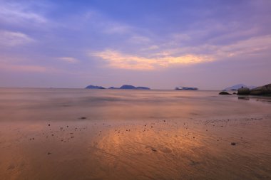 günbatımı akciğer Kwu Tan kıyı şeridi