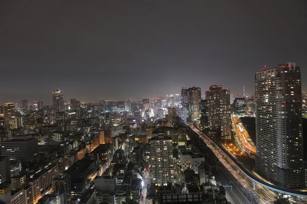 东京城市景观在浜松町世界交易中心 — 图库照片