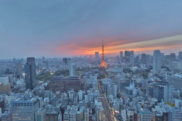 Tokyo cityscape Hamamatsucho Dünya Ticaret Merkezi