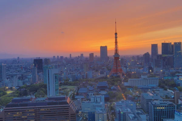 Tokyo cityscape Hamamatsucho Dünya Ticaret Merkezi