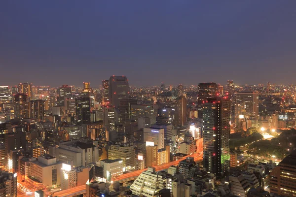 Panoráma města Tokio v Hamamatsucho Světové obchodní centrum — Stock fotografie