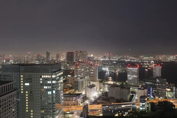 Horizonte do sul de Tóquio como visto a partir do World Trade Center — Fotografia de Stock