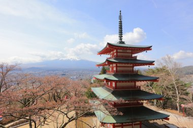 Chureito Pagoda adlı Arakura Sengen Tapınak