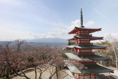 Chureito Pagoda adlı Arakura Sengen Tapınak