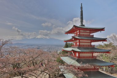 Chureito Pagoda adlı Arakura Sengen Tapınak