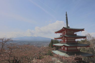 Chureito Pagoda adlı Arakura Sengen Tapınak