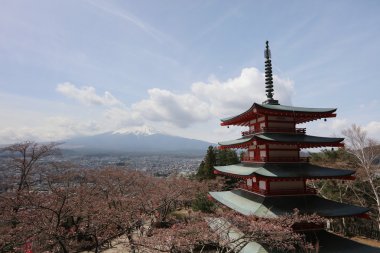 Chureito Pagoda adlı Arakura Sengen Tapınak