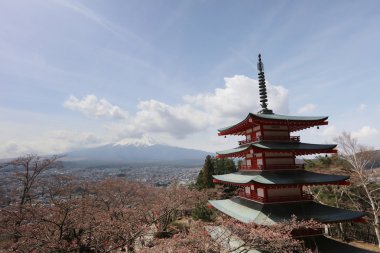 Chureito Pagoda adlı Arakura Sengen Tapınak