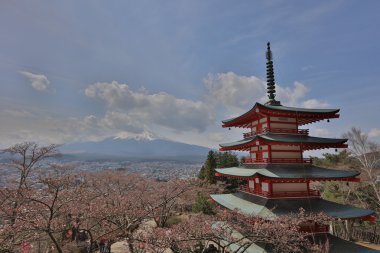 Chureito Pagoda adlı Arakura Sengen Tapınak