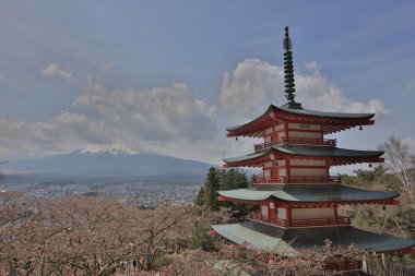 Chureito Pagoda adlı Arakura Sengen Tapınak