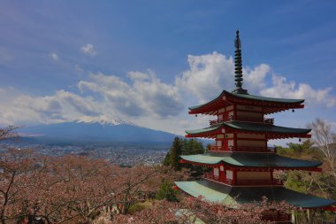 Chureito Pagoda adlı Arakura Sengen Tapınak