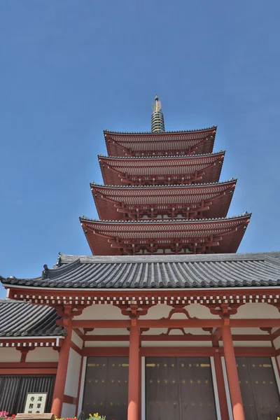 Temple Sensoji-ji à Asakusa Japon — Photo