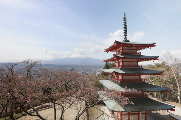 Chureito Pagoda adlı Arakura Sengen Tapınak