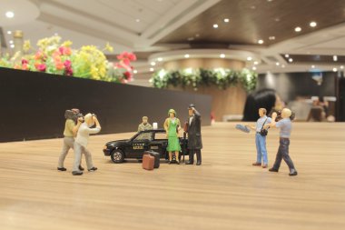 basın açıklaması figürü