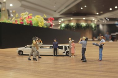 basın açıklaması figürü