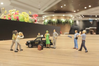 basın açıklaması figürü