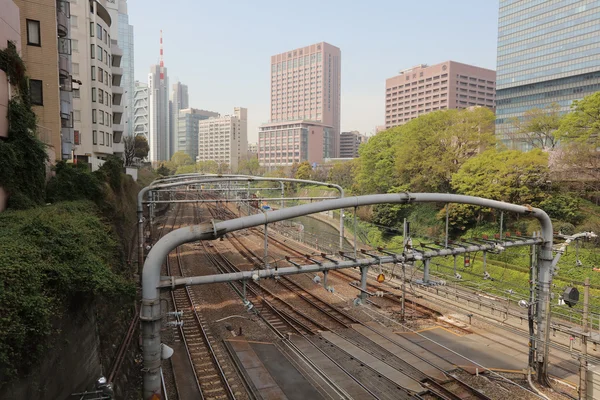 Pendlare på plattform av Ochanomizu station — Stockfoto