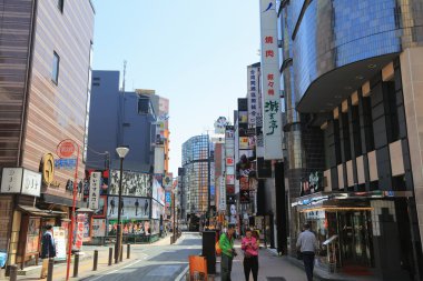 Shinjuku, Tokyo bölgesinde Kabuki-cho, seyahat etmek
