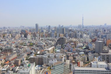 şehir manzarası ile Bunkyo ve Taito wards