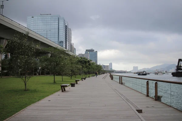 Kwun Tong Promenade en 2016 — Foto de Stock