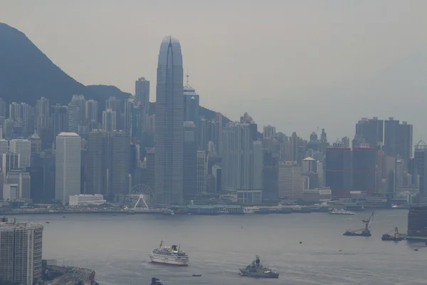 From black hill view of hong kong — Stock Photo, Image