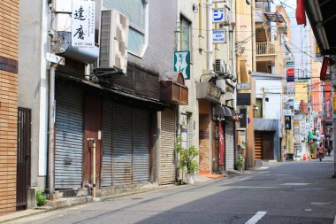Sannomiya, Kobe, Japonya cityscape.