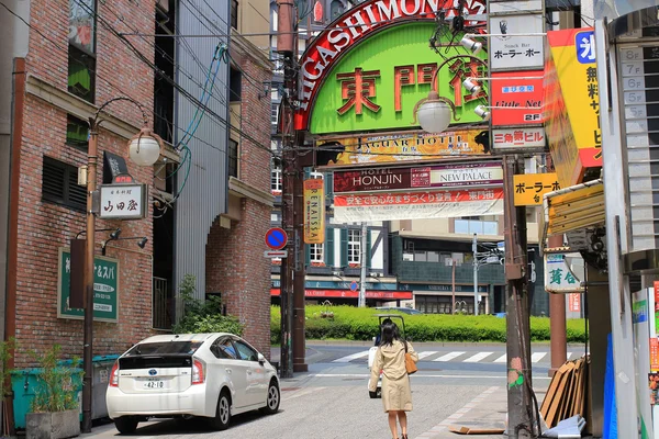 Sannomiya, Kobe, Japon paysage urbain . — Photo